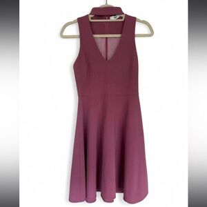 Likely Sleeveless Mauve Midi Dress